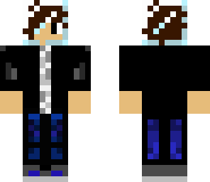 teen with a glass head