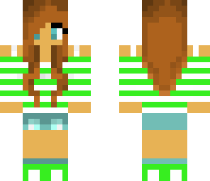 green girl