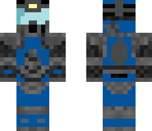 blue hev suit
