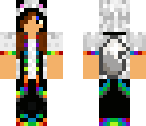 rainbow girl
