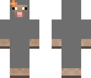 grey girl sheep