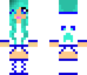 dark-blue creeper sweater girl