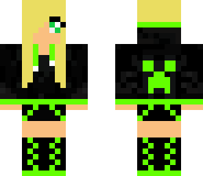fixed green creeper girl 