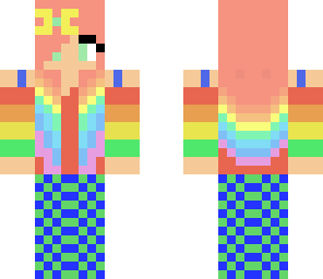 rainbow pj girl