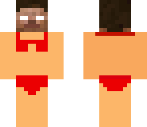 herobrine in a bikini