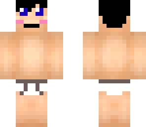 embarrassed person in underwear
