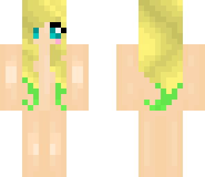 blonde and green girl base vote if using