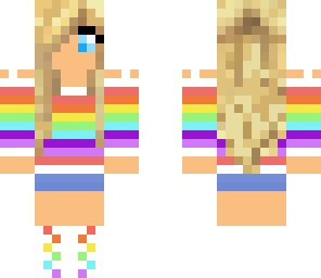 rainbow girl