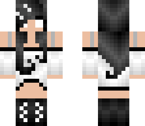 emo herobrine girl