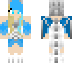 blue dragon girl