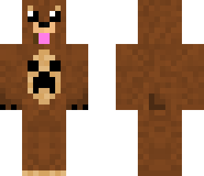 bear mit creeper face