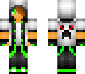 boy in creeper hoodie