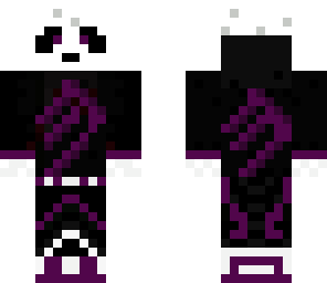 purple monster panda