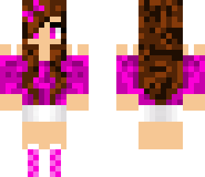 magenta girl