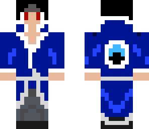 blue edo itachi -black hair-