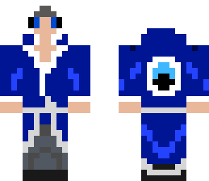 blue edo itachi -white hair-