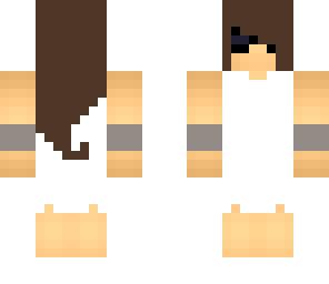 girl from minecraft style