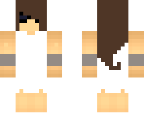 minecraft style girl fixed