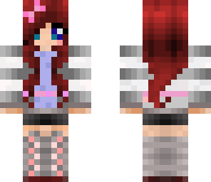 silver red head