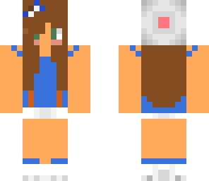 blue girl redo