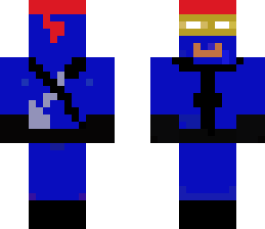 blue nnja slave for herobrine