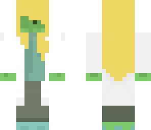 slime girl hair