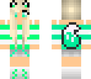 mint green wolf