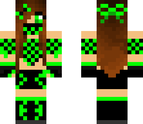 green ninja girl
