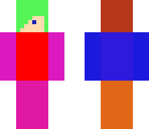magical colorfull man