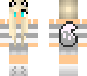 gray wolfy girl