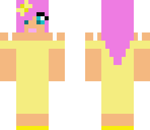 fluttershy as a human