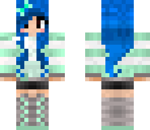 cute blue girl 3