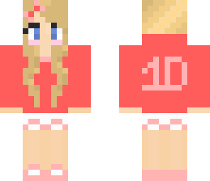 1d pink girl