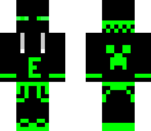 survival enderman creeper jacket