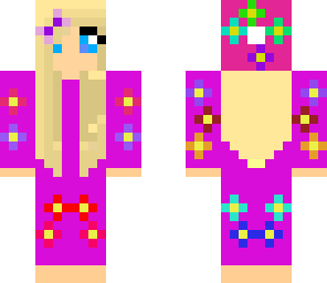 onesie girl-blond