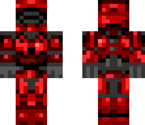 red spartan wiht black visor