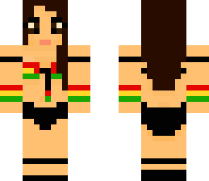 rasta bikini girl