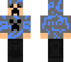blue on grey creeper guy