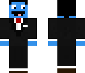 blue guy in suit