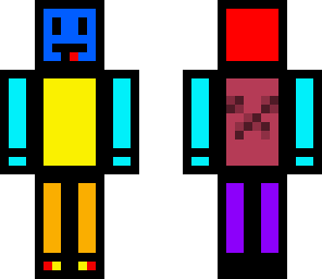 colorful man