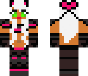 white haired honeydew costume