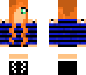 stripe sweater and headphones
