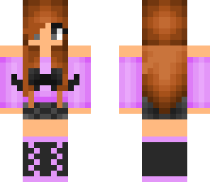 aliyah edited purple mustache girl