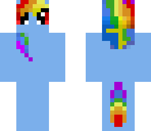 evil rainbow dash from the factory