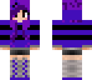 purple girl