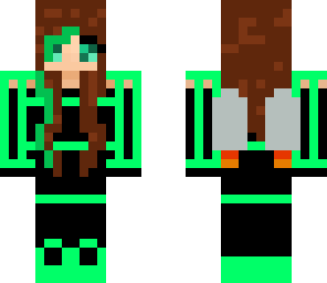 green spy girl