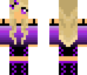purple girl