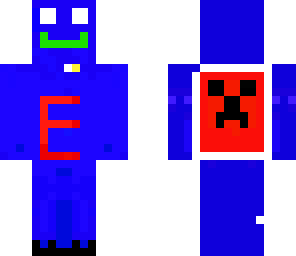 blue man