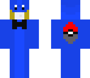 mudkip with bowtie