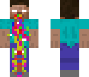 rainbow herobrine